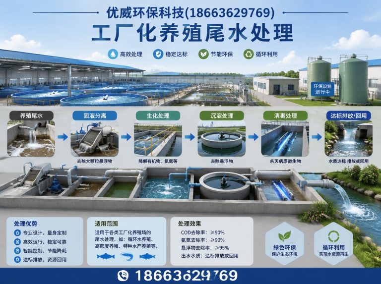 诸城市养殖污水处理展示图